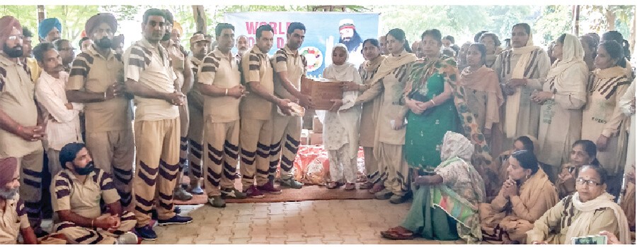 Dera Devotees Distributed 16 Needy Ration To The Needy