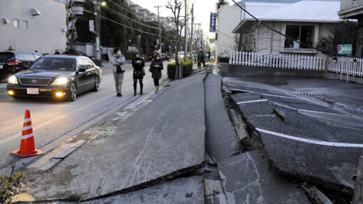 Earthquake in Japan