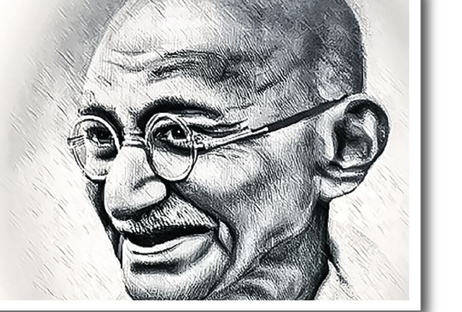 From A New Perspective In The Modern Era, Gandhi