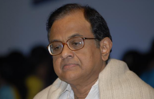 Former Finance Minister P. Chidambaram