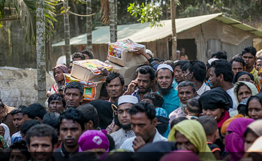 India, Send, Rohingya, Back 