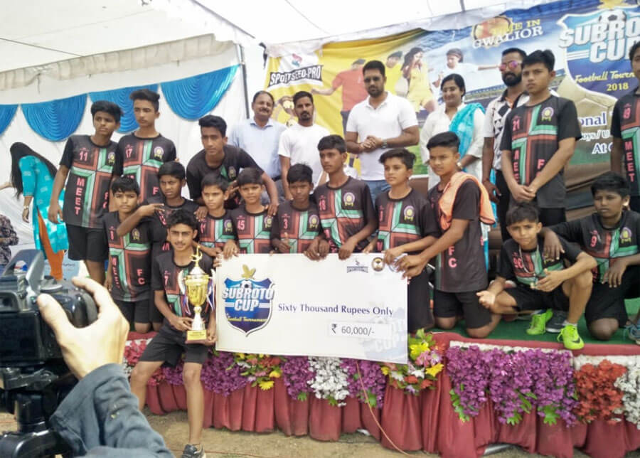 Shah Satnam Ji School Won Subroto Cup