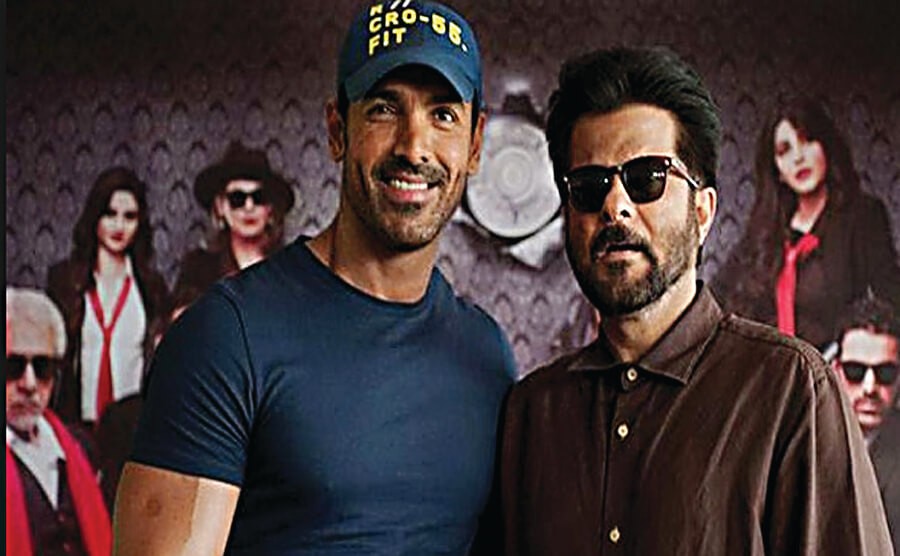 Anil Kapoor, Crazy, With, John Abraham