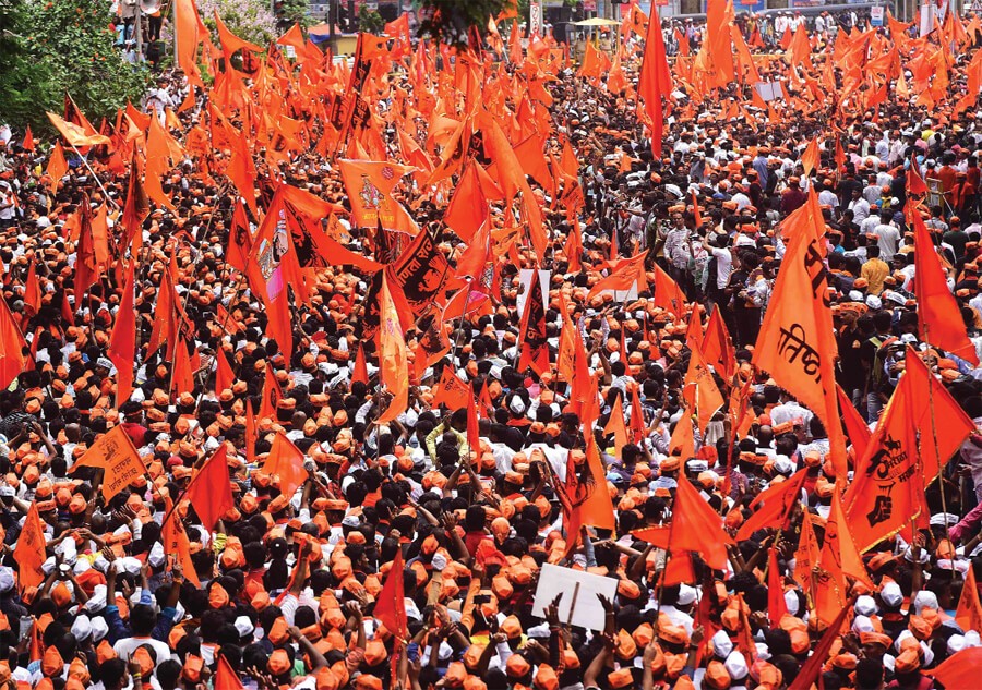 Maratha, Reservation