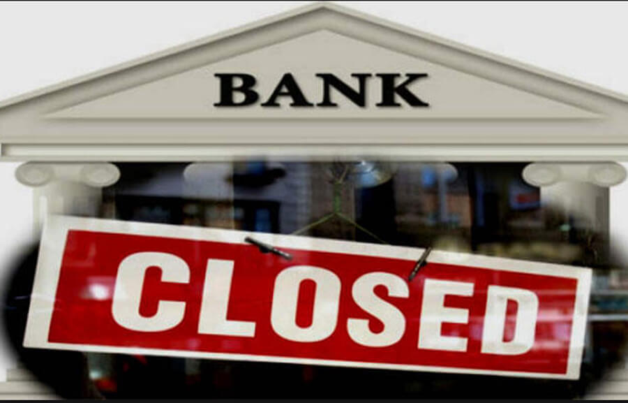 Bank, Closed, Five, Days
