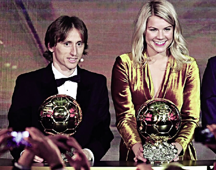 Neither Messi Nor Ronaldo Moderrich Took The Ballen D'Or