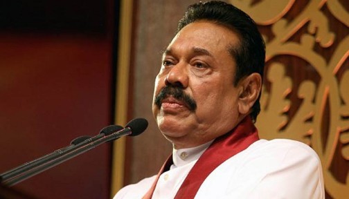 PM Mahinda Rajapaksa