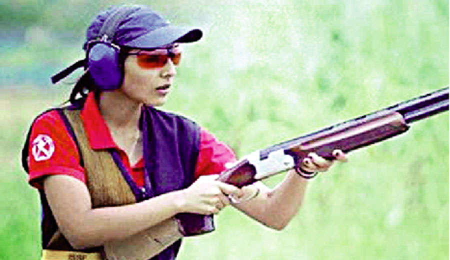 Shooter Maheshwari Chauhan Saved National Titles In Women's Skeet