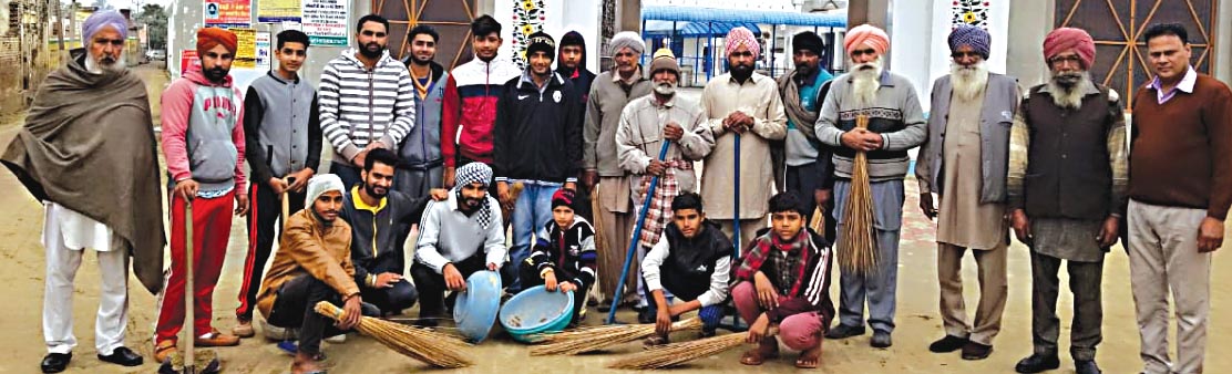 Cleanliness Of The Village One Day Prior City Kirtan