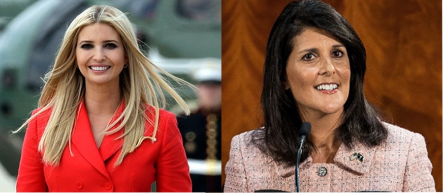 Ivanka Trump, Nikki Haley