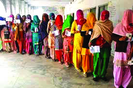 Jind bye elections: 75 percent voting
