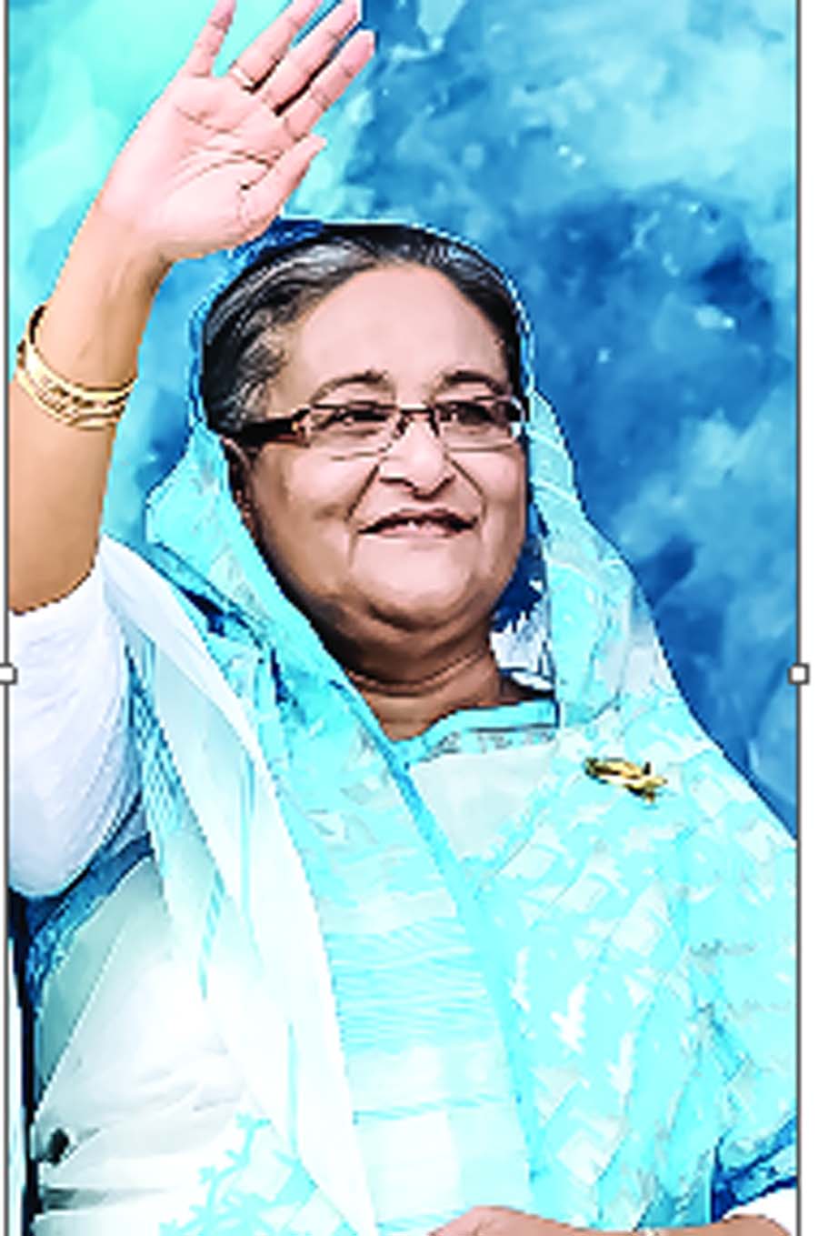 Sheikh Hasina, Victory, Bangladesh, Counts, India