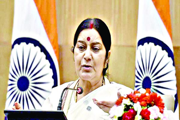 Leading in the struggle against Moroccan terrorism: Sushma