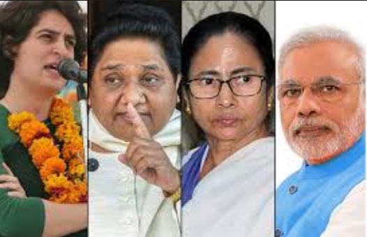 Maya, Mamta and Priyanka to prevent Modi's chariot