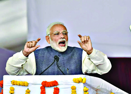 My share of locking of Terror factory: Modi