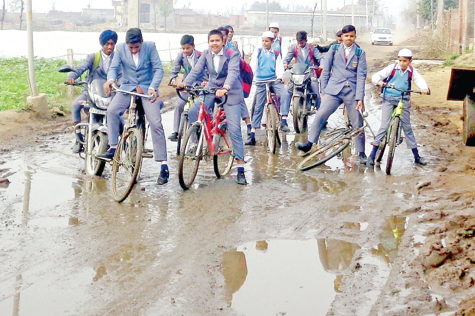 No Clearance,Water in Village, Proper Facilities, Punjab