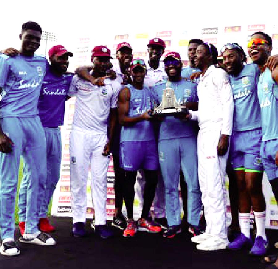 Windies captured the Test series 2-1