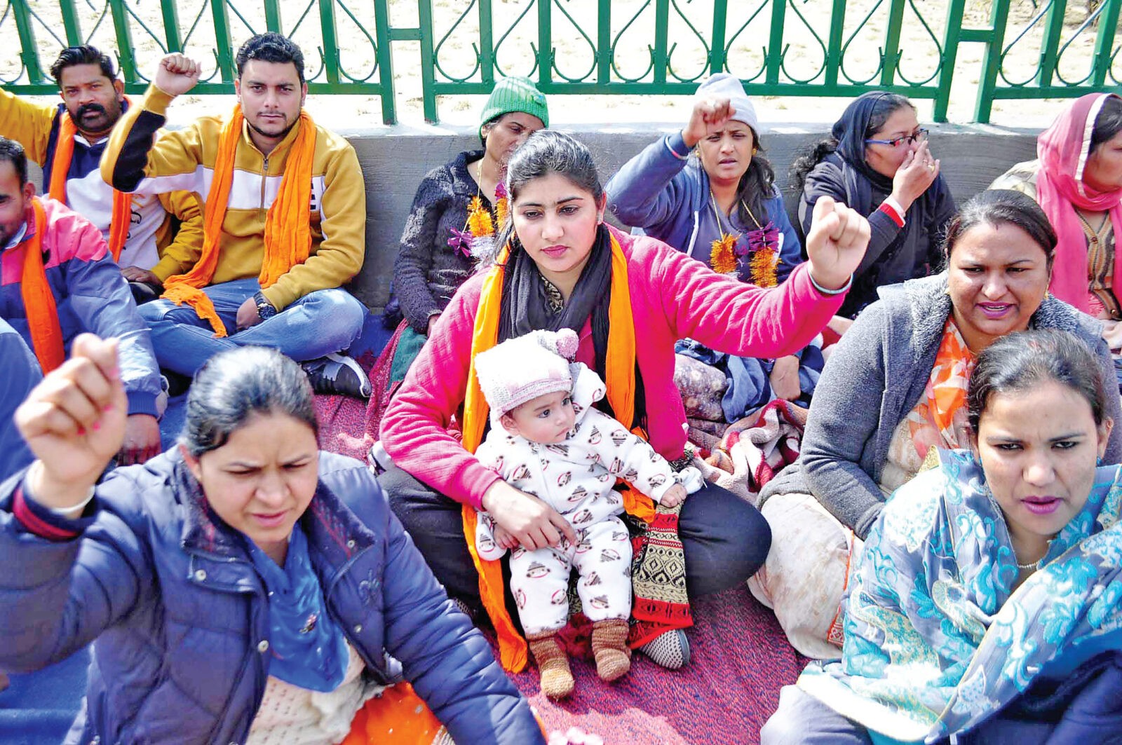 Four Members. Hunger Strike, Punjab