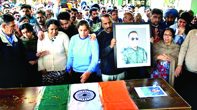 Air Force, Chandigarh Administration and Police Officers paid tribute