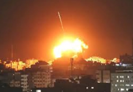Israel targets Hamas targets in Gaza