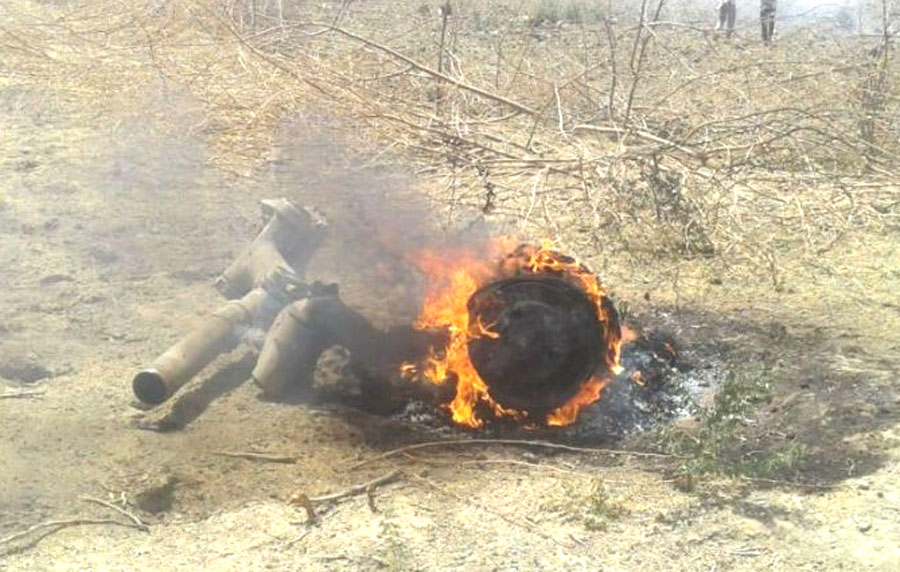 MiG-27 Crash: