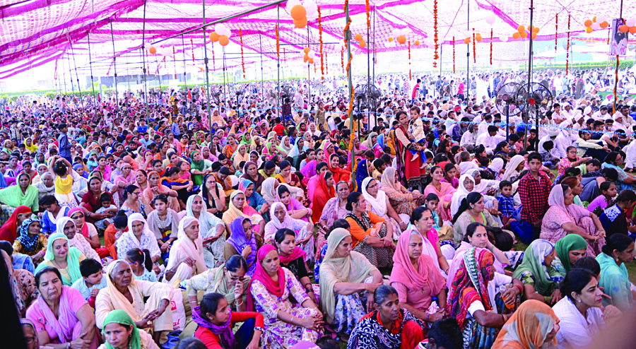 Dera followers celebrates 'pious month