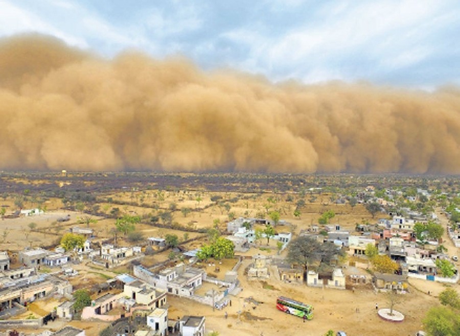 Warning, Cyclone, Thunderstorms, Western, Rajasthan