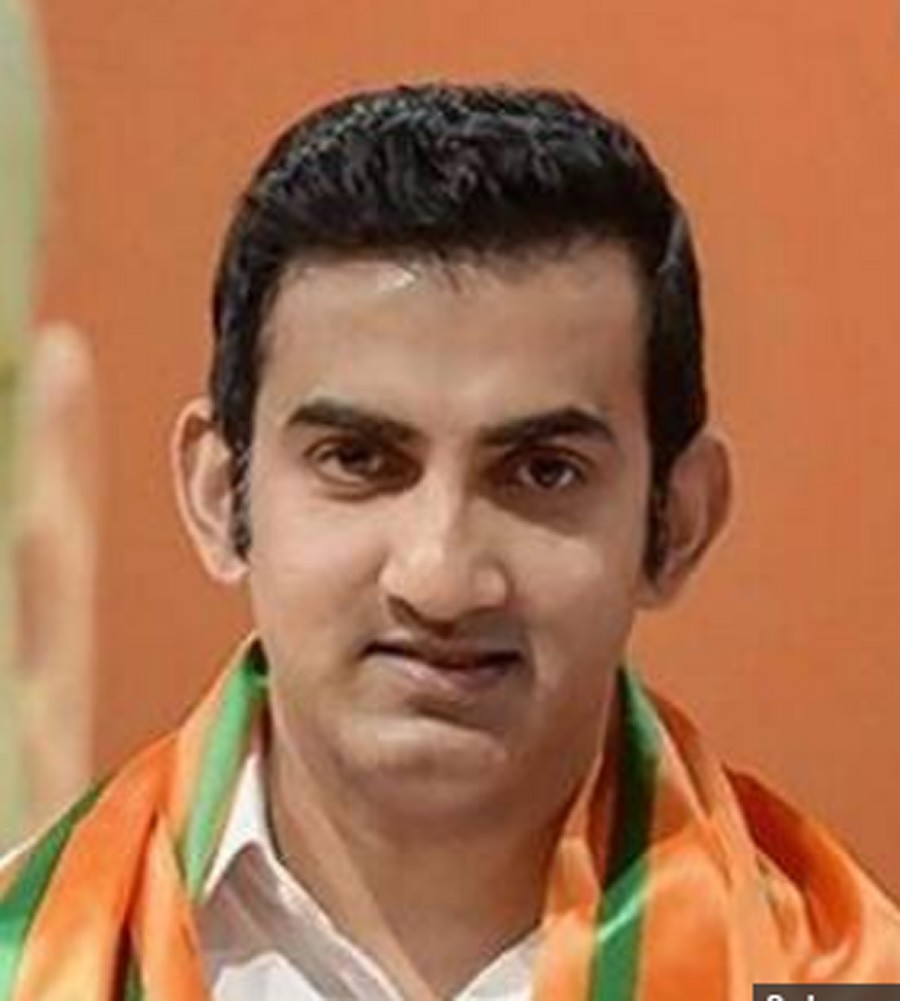 Gambhir sent three leaders of 'AAP' defamation notice