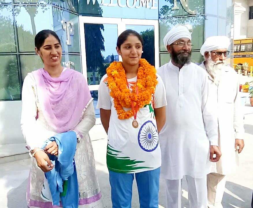 Bhajan Kaur hoisted the National School Games