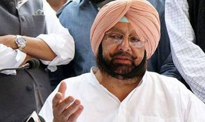 Amarinder handles himself anti-Nasha campaign rally