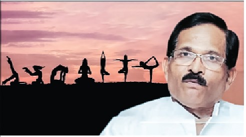 The purpose of yoga is not to make politics but to make healthy