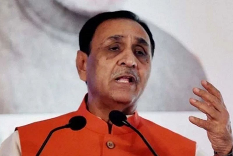 The threat of wind storm escapes: Vijay Rupani