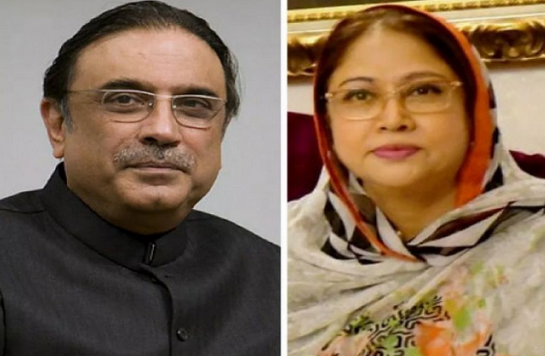 Zardari and Talpur's permanent bail plea dismiss