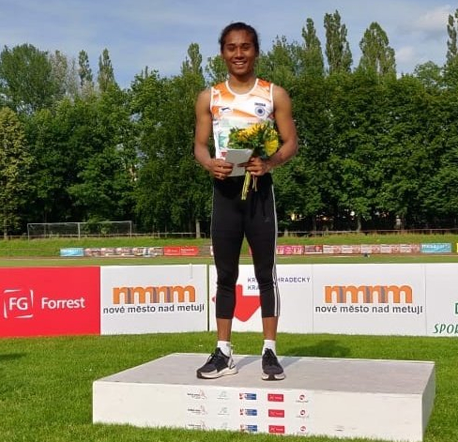 Athletics: Hima Das won 5th gold in 20 days