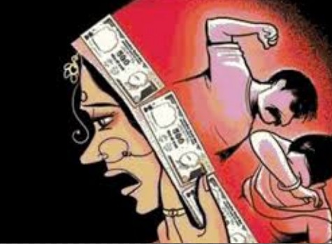 Dowry pressed woman's throat, death