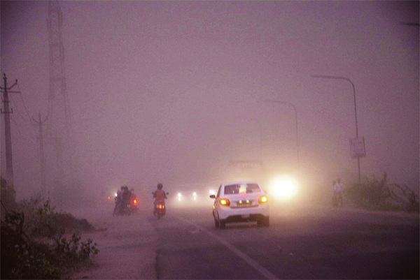 Shadow dust in Haryana, people get annoyed
