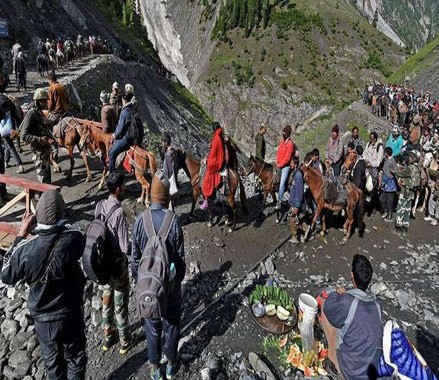 Break on Amarnath Yatra