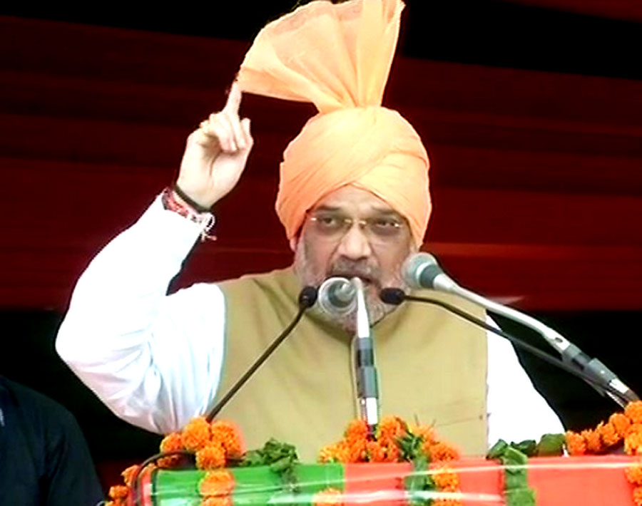 Haryana / Amit Shah said- Modi government did historic work in 70 days, removed 370 by 370 votes