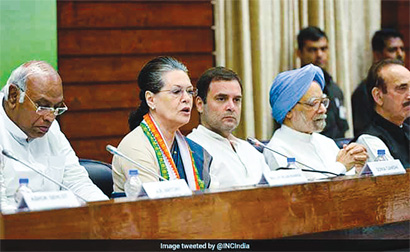 #congress President of political parties: election by selection