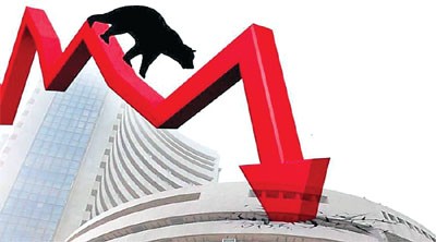 Heavy fall in stock market - Sachi Shiksha News