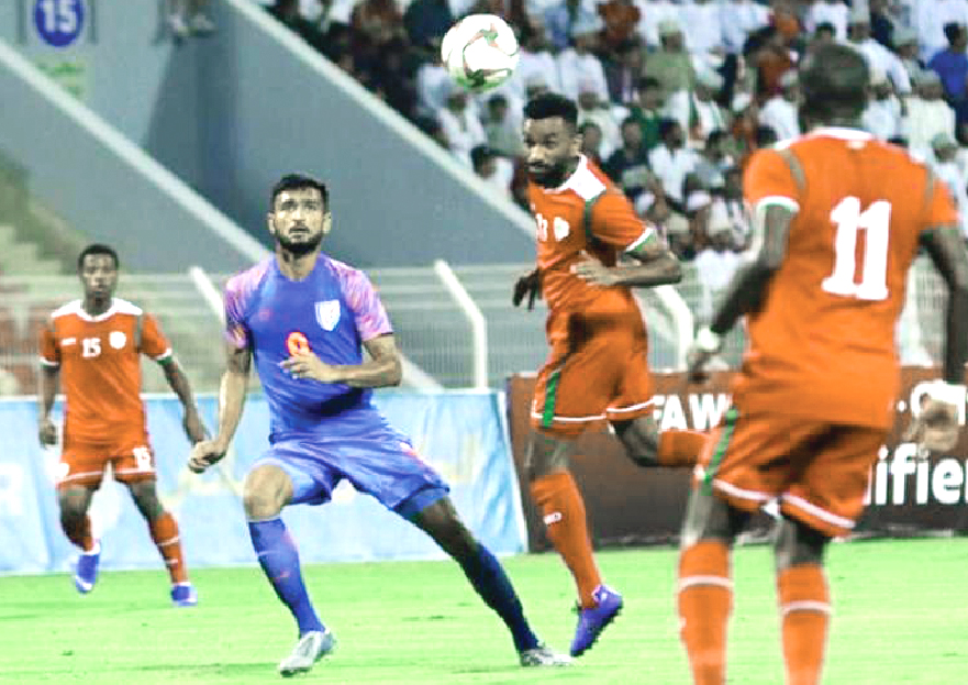 Football: India out of the World Cup race after losing to Oman