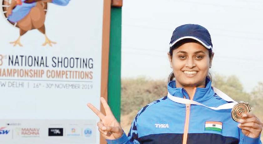 Shreyasi became the new national trap champion