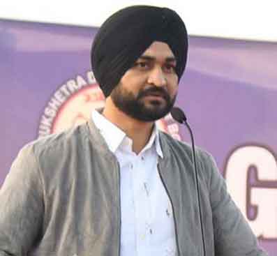 Sports Minister Sandeep Singh