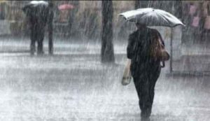Chance of rain in next 24 hours