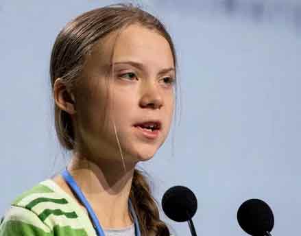 Greta Thunberg criticizes Federer Sach Kahoon