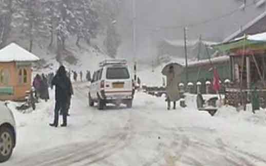 Himachal has been experiencing snow for the last three days.