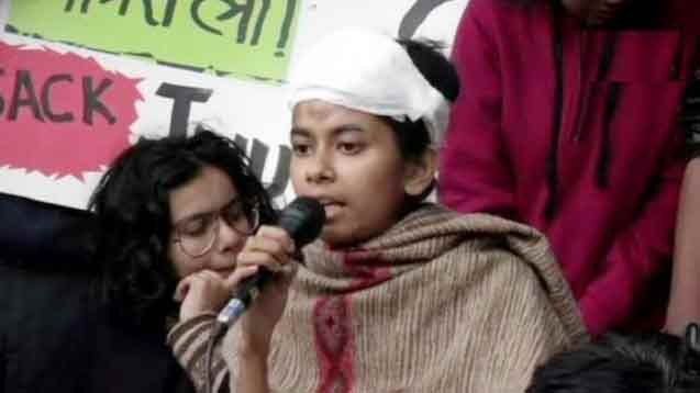 JNU Violence Aishi Ghosh