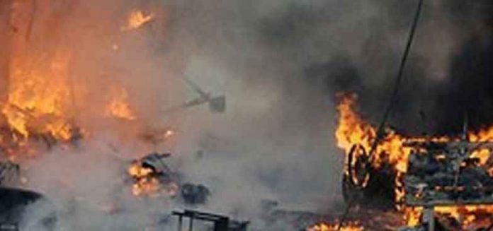 Blast In Mill in pakistan