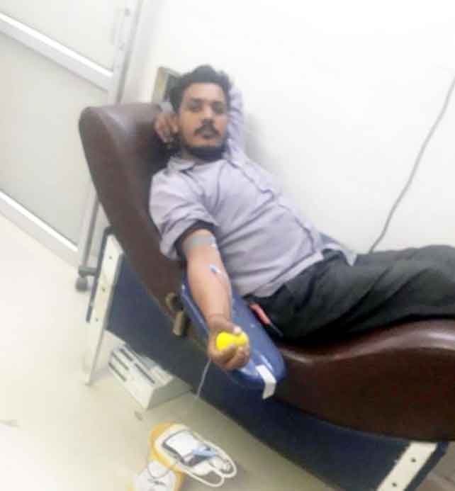 Blood donation