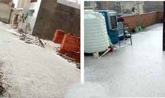 Cold again due to rain